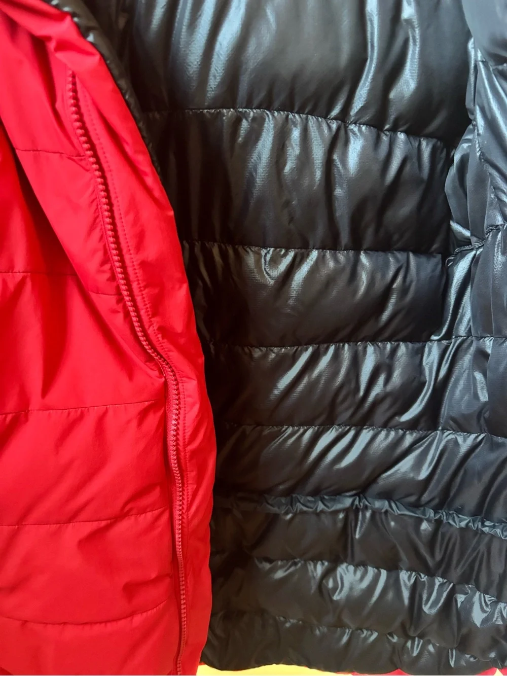 Arc'teryx Red Puffer Coat